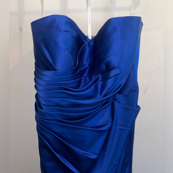 Cobalt Blue prom dress - Picture 2 of 2